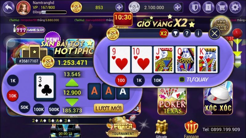 Một số quy định mà bộ môn mini poker đưa ra