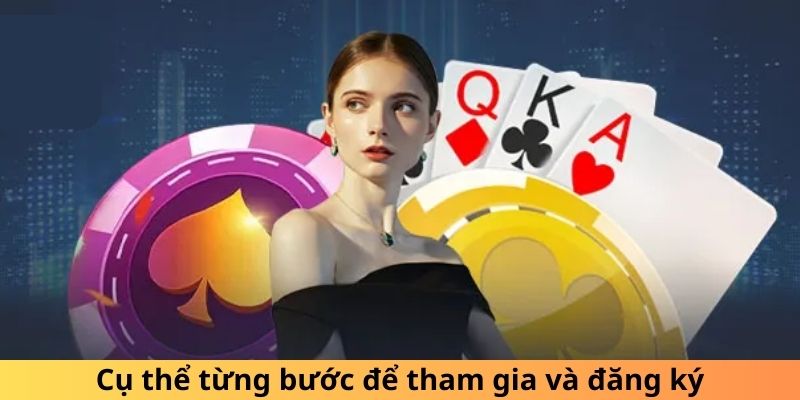 Cụ thể từng bước để tham gia và đăng ký